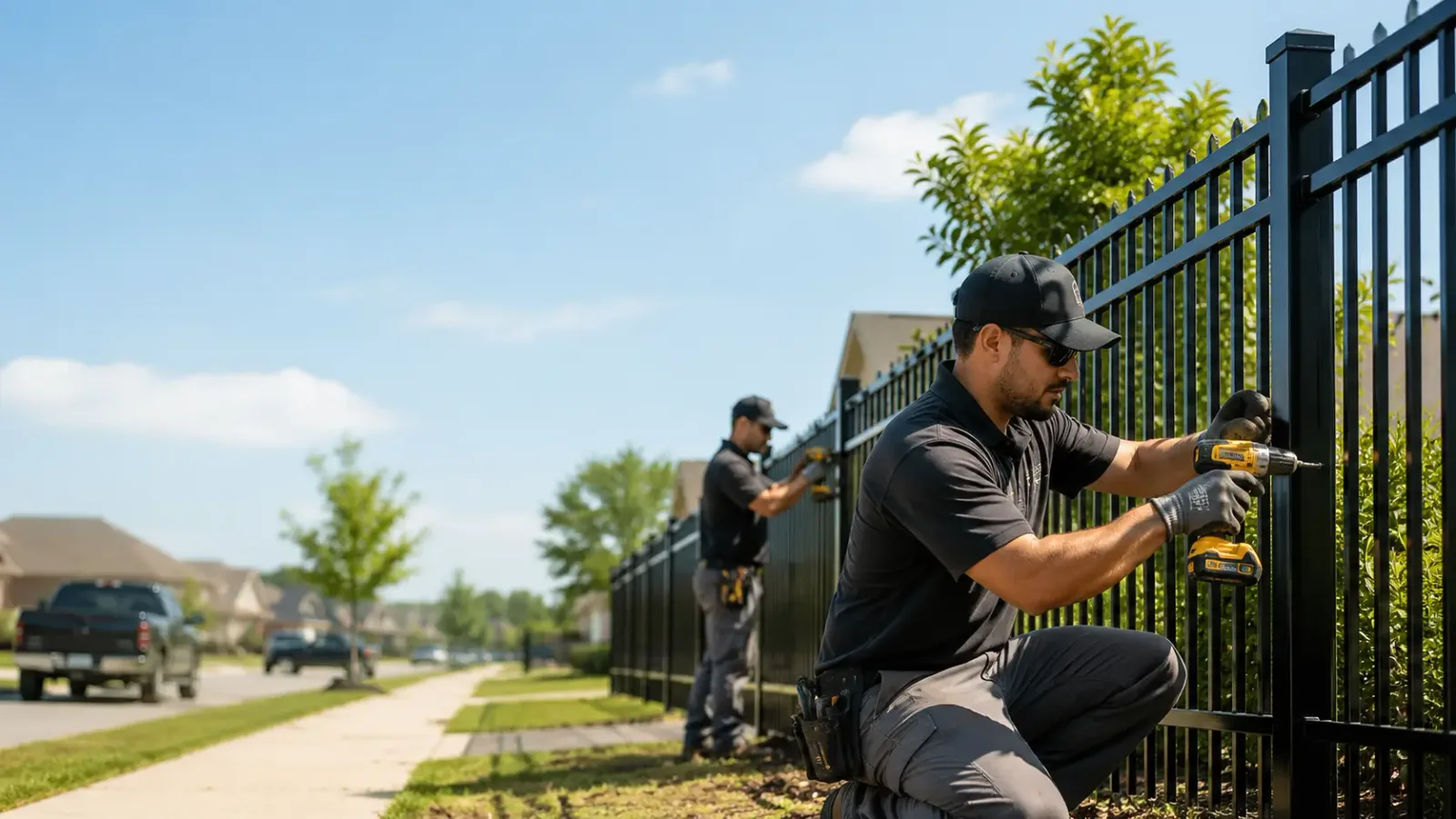 Metal Fence Installation in Rogers, CT